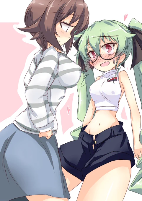 #見た人もなにか無言で2人組をあげる 