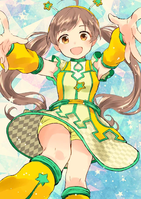 何年か前に描いたピコプラ星梨花 