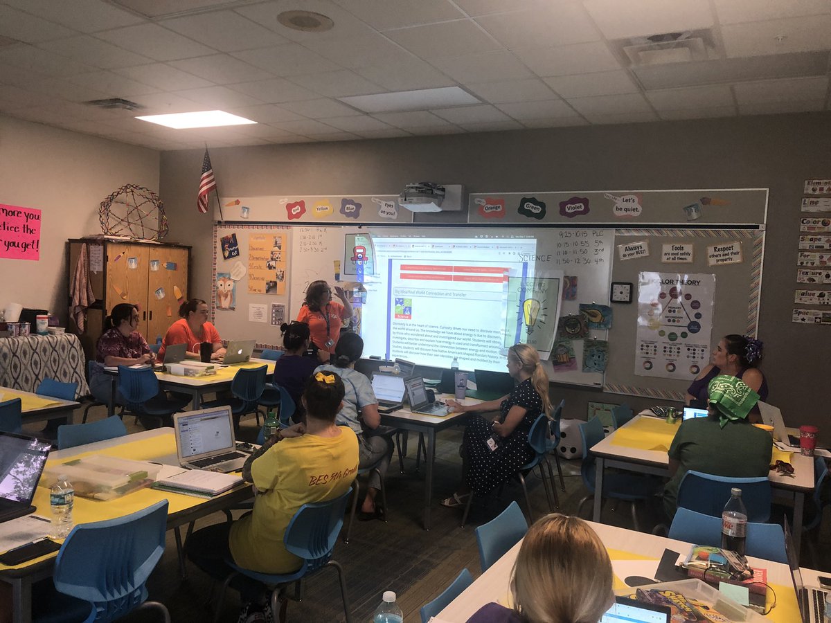 Teachers love to learn too! Our Early Release Days are filled with learning opportunities for our staff to increase student achievement.