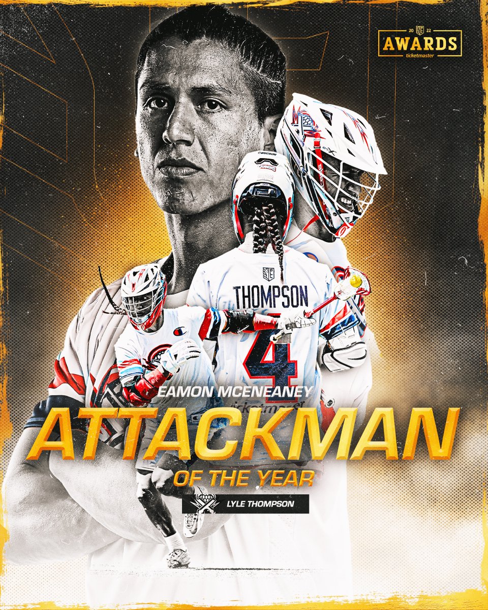 LYLE THOMPSON 💣
Your 2022 Attackman of the Year