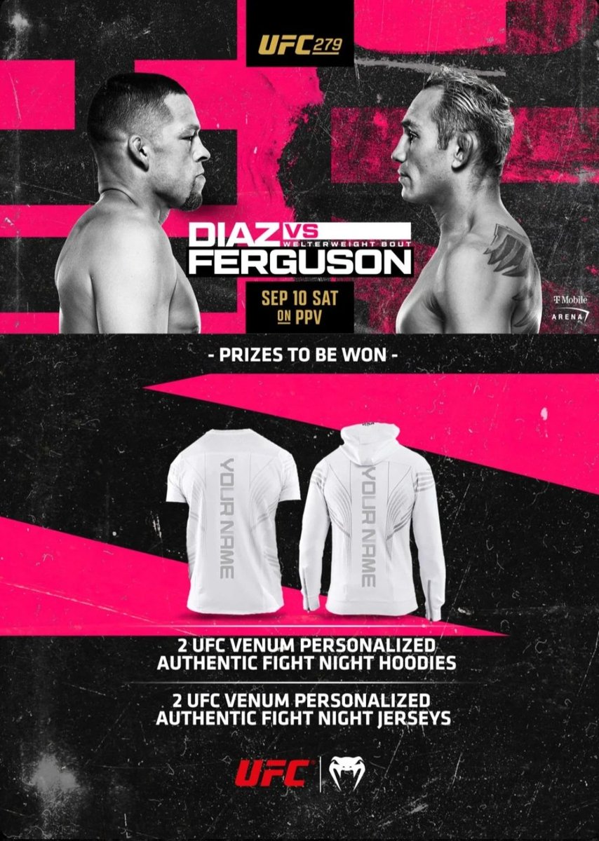 Great job to the fighters and the <a href="/ufc/">UFC</a> putting this together! Download the Venum app and take part in our sweepstake giveaway:qrco.de/venum-app. How does the main event go down tomorrow night? 🔥