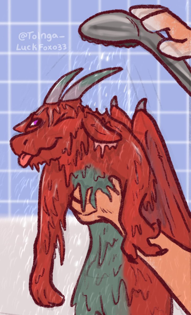 LuckFoxo33's tweet photo. 🌧🌊DRENCHED 🌊🌧 https://t.co/nM243BA0p1