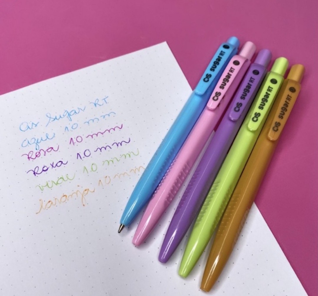 feabazar's tweet image. 🔹Canetas Cis Sugar 😍
#canetas #CIS #coloridas