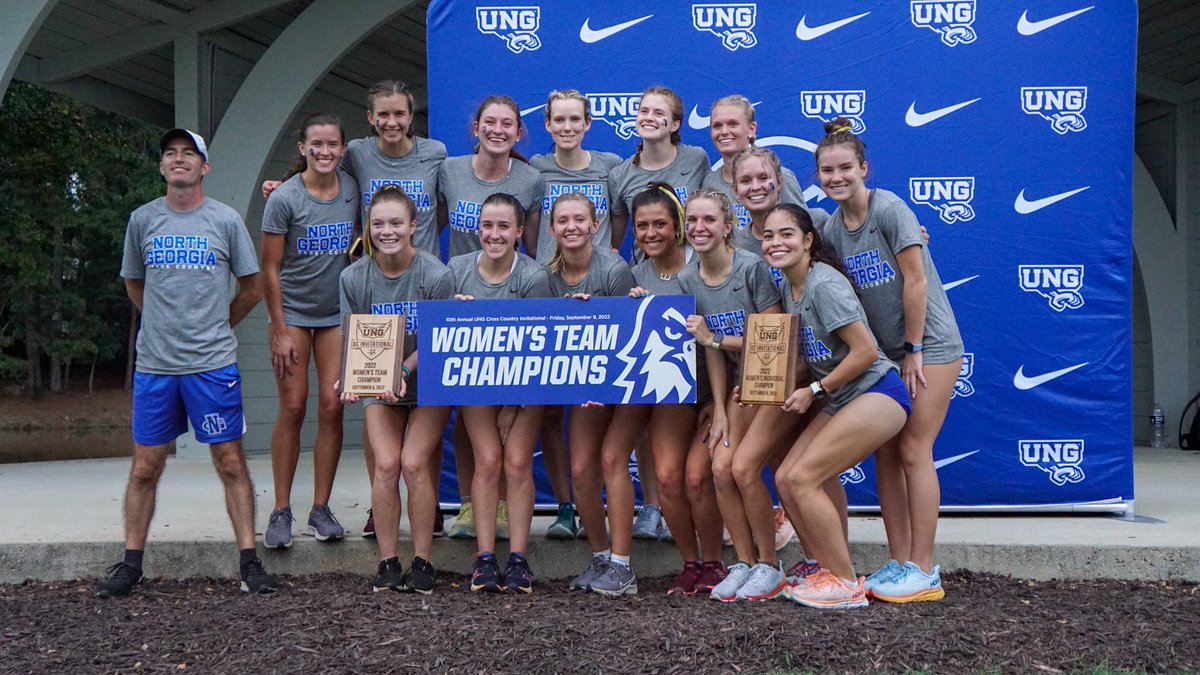 All Gas No Brakes.

Nighthawks Sweep UNG XC Invitational🏆
📰: ungathletics.com/news/2022/9/9/…

#HawkedEm