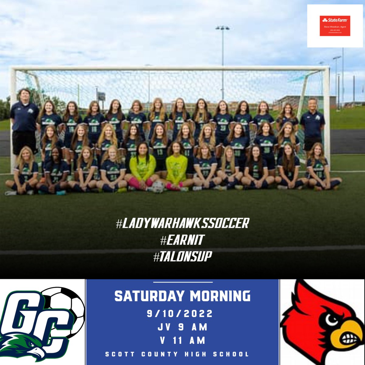 Great Crossing Soccer- Lady Warhawks tweet media