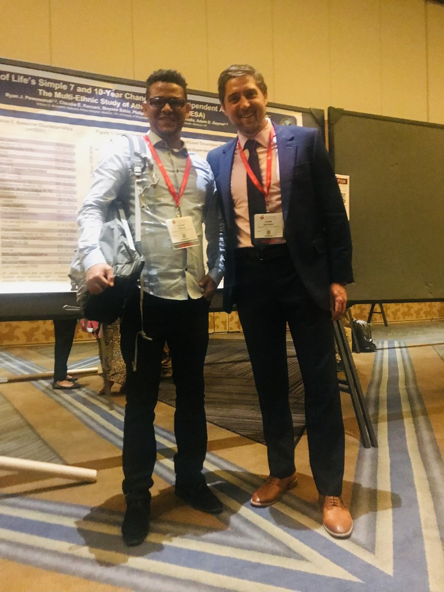 Adam Gepner, MD (@adamgepner) on Twitter photo Fun times at #Hypertension22 poster session 3️⃣! Lots of great questions and surprise visit from Yacob Tedla <a href="/VUmedicine/">Vanderbilt School of Medicine</a> !
Missing <a href="/RPewowaruk/">Ryan Pewowaruk</a> the 🧠 behind this project! Fun times at #Hypertension22 poster session 3️⃣! Lots of great questions and surprise visit from Yacob Tedla <a href="/VUmedicine/">Vanderbilt School of Medicine</a> !
Missing <a href="/RPewowaruk/">Ryan Pewowaruk</a> the 🧠 behind this project!