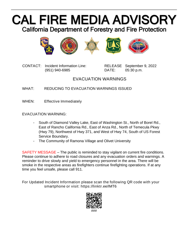 CAL FIRE/Riverside County Fire Department tweet media