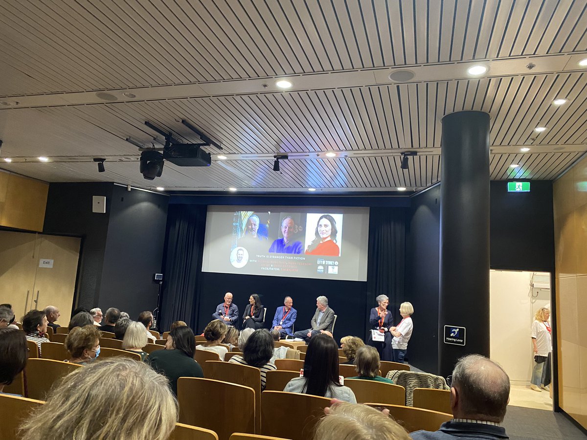 enolan6's tweet photo. Talking why truth is stranger than fiction with @em_partridge and Mark Tedeschi QC @SimonSchusterAU https://t.co/w9eGUv0tuv