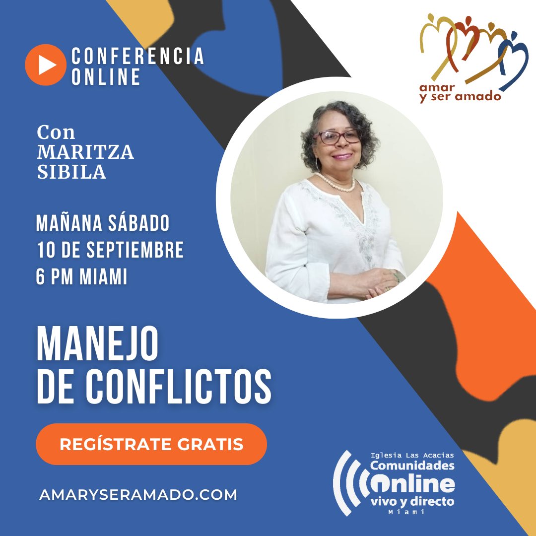 Mañana continuamos! 6 PM MIAMI Recuerda que todas nuestras conferencias son GRATIS! 

Inscríbete y mírala aquí: amaryseramado.com/#vmhHkiitsDqtH…