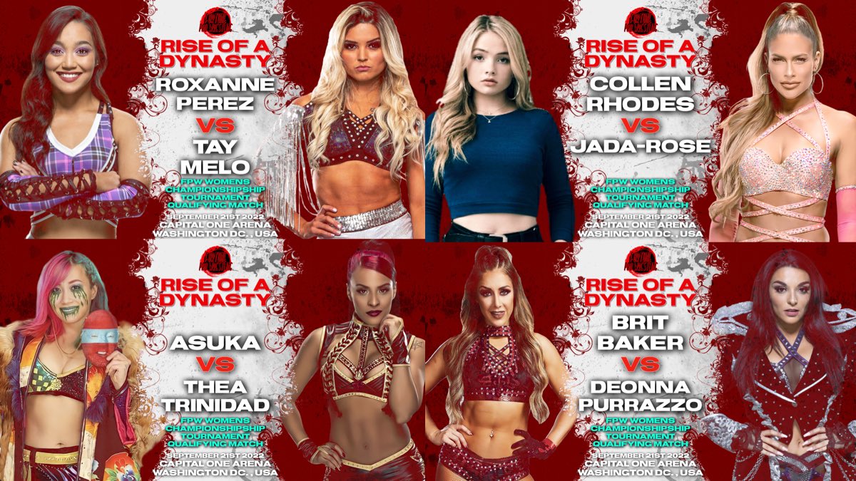 FORTUNEPW's tweet photo. WHO WILL REACH THE ELECTRIC EIGHT?
@CHESHlREMlNX vs @VIRTUOUSBlTCH
@lsAnyoneReady vs @StrutThatStage 
@ThornOfToxicity vs @daydreamrhodes
@gloryofaprodigy vs @ChutesTaoFatais 

Who will be the first four women, and a step closer to history?

#FortuneROAD #RoadToADynasty https://t.co/ac3MUcrpmu