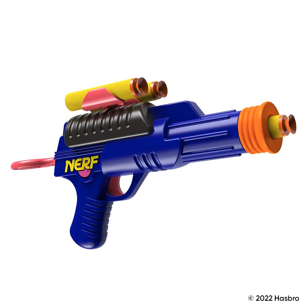 Willbo__'s tweet image. Well this is just a thing of beauty. The Retro Sharp92 Blaster is going straight into my basket. #NerfFest