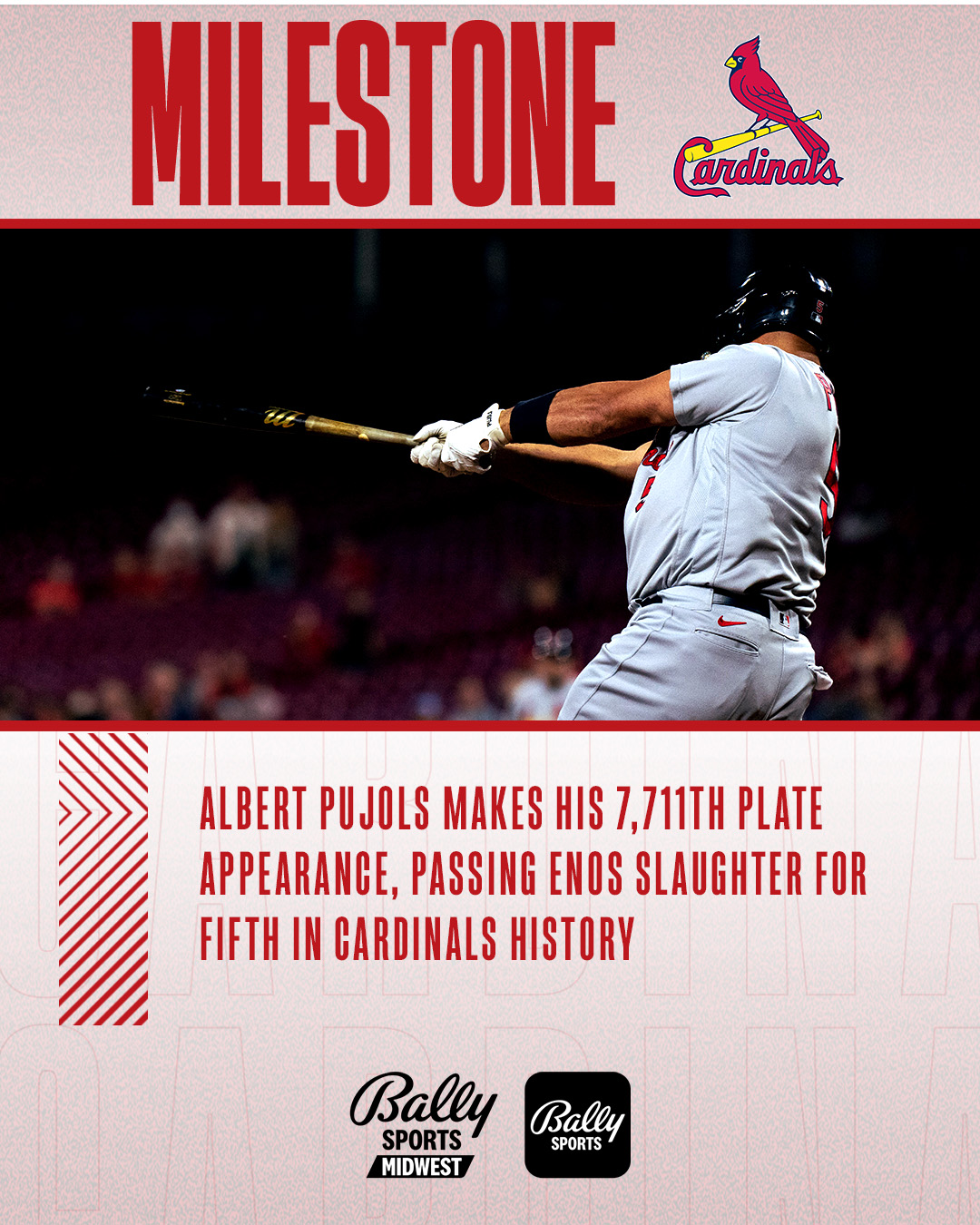 Cardinals at Pirates / Twitter