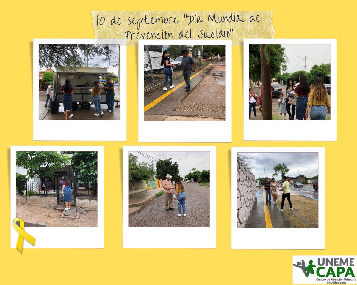 SurUneme's tweet photo. 💛Participación comunitaria en la colonia “Adolfo de la Huerta, con el objetivo de brindar información acerca de UNEME CAPA, y prevención del suicido.
#UsaTuCapa
#capasonora
#UNEMECAPA
#CuidaTuSaludMental
#pavifsonora
#PrevencionDelSuicidio
#CONECTATEALAVIDA https://t.co/yNxhgvgwcB