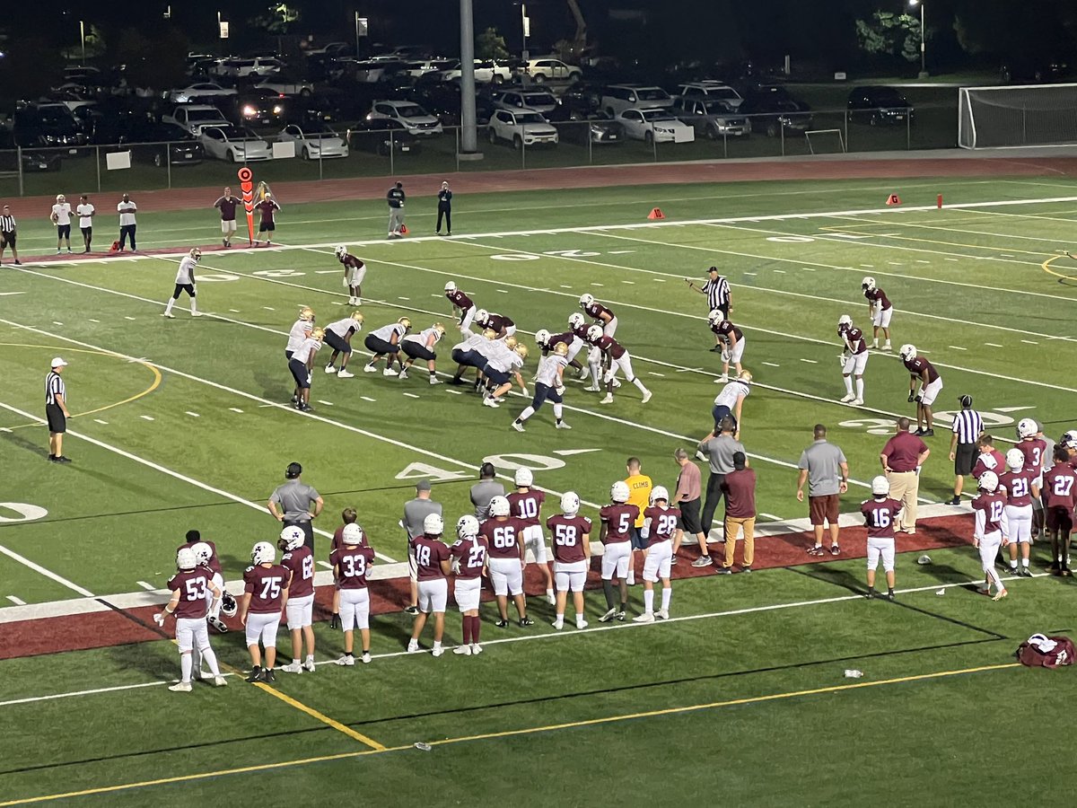 Alnutt41's tweet photo. @CanisiusHSFB with the 14-13 WIN over The Aquinas Institute!! Great TEAM effort tonight!! S/O to @malnutt2025 on his first of many varsity sacks!! #GoCrusaders #FridayNightLights #TeamAlnutt #FootballFamily https://t.co/EFe073TznG