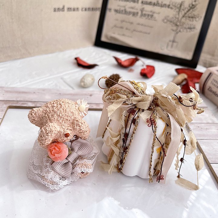 hikari__flower's tweet photo. ハロウィン向けの新作たちです🧸💓
各サイトにて販売中です✨✨

#アロマストーン https://t.co/zmqOf7dE1u