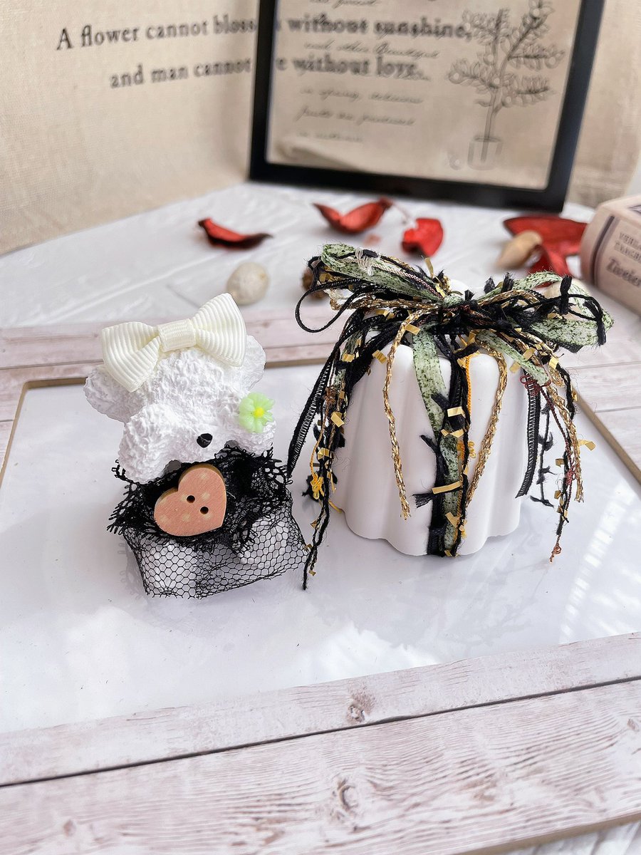 hikari__flower's tweet photo. ハロウィン向けの新作たちです🧸💓
各サイトにて販売中です✨✨

#アロマストーン https://t.co/zmqOf7dE1u