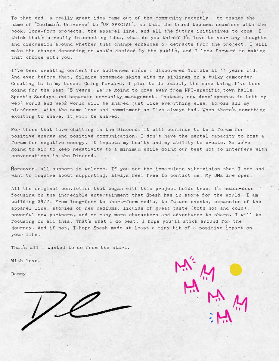 coolcoffeedan's tweet photo. my artist statement // @CoolmanUniverse https://t.co/JlpH4D7ZMN
