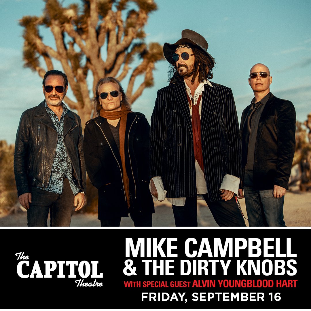 In exactly 1-week we'll be partying here with @MikeCampbellHQ & The Dirty Knobs and @MotivSpkr6L6! We can't wait! Grab your tickets and let's have some fun-->> bit.ly/3GUScK4