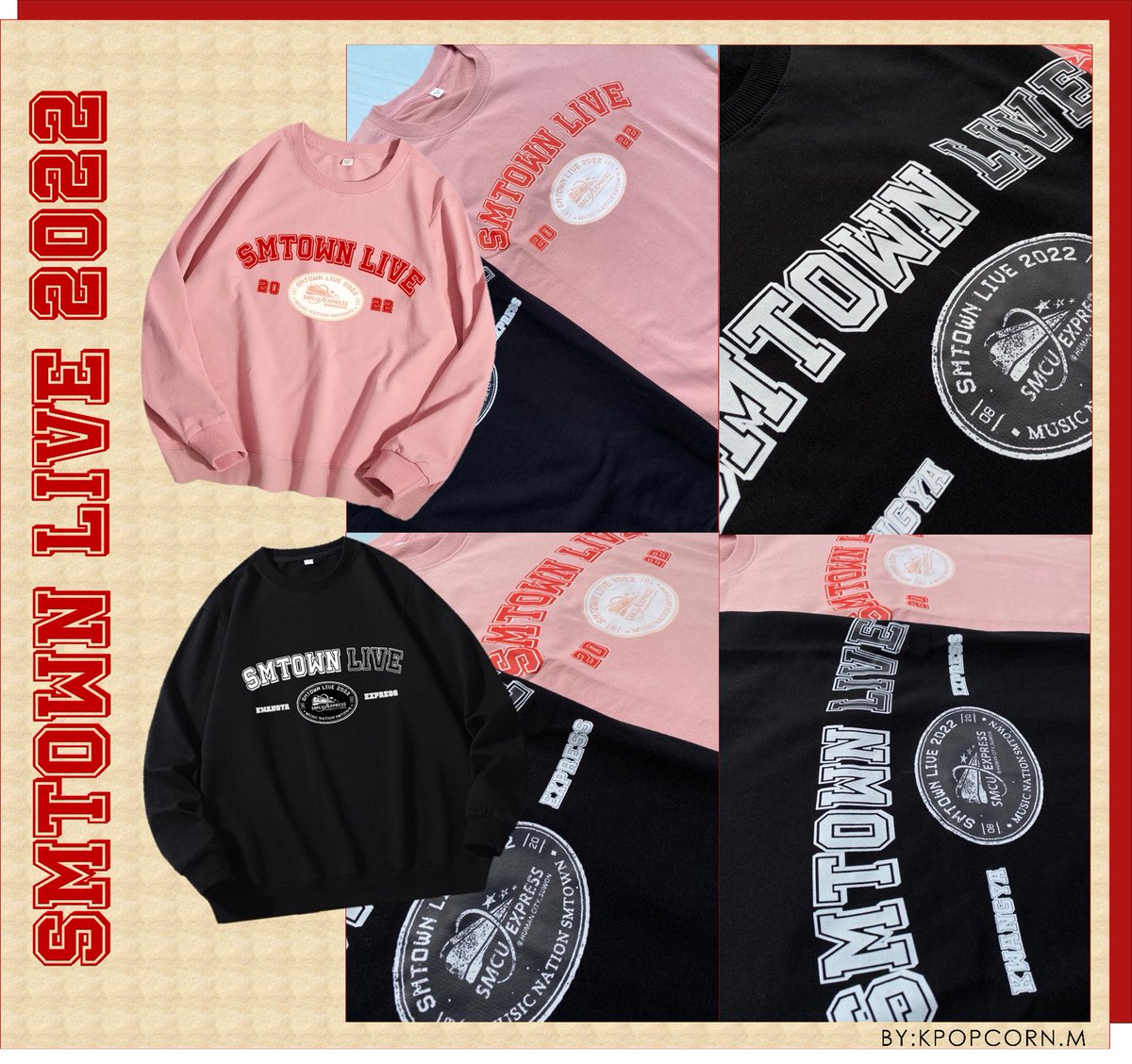 kpopcorn_m's tweet photo. 🇲🇾 PREORDER DATE : 09/09/22 - 25/09/22

SMTOWN SWEATSHIRT SERIES 🤍

✨RM55.00✨
EXCLUDE POSTAGE

⚡ ETA : 5-6 weeks
⚡ Material : Cotton &amp; Not too thick, suitable for Malaysia weather
❌ NO SHOPEE
✅ ONLY AVAILABLE ON INSTAGRAM &amp; TWITTER

📌 https://t.co/cZE37OW7NR https://t.co/SKldEi76GT