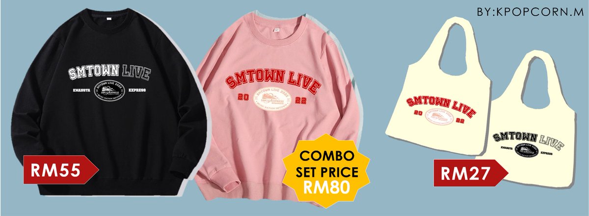 kpopcorn_m's tweet photo. SMTOWN HOT COMBO🔥

💥RM80.00💥
EXCLUDE POSTAGE

⚡ ETA : 5-6 weeks
❌ NO SHOPEE
✅ ONLY AVAILABLE ON INSTAGRAM &amp; TWITTER

📌 https://t.co/cZE37OW7NR https://t.co/Nj50WT6whd