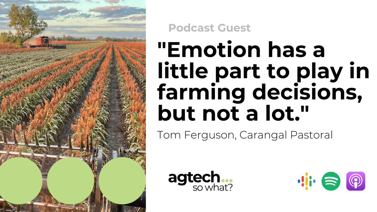 During our deep dive into the future of risk &amp; insurance in ag, we heard from a farmer offering to share his experience hedging climate-risk with new forms of insurance.

The conversation was packed with insights. A few reflections… 🧵👇🏼