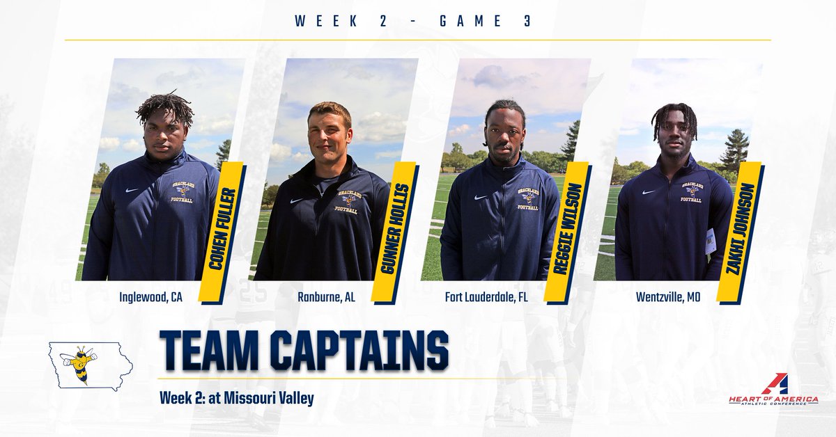 𝐂𝐚𝐩𝐭𝐚𝐢𝐧
cap·tain /ˈkaptən/
noun
1. the leader of a team, especially in sports.

Our Game 3 Captains.

#OnlyTheTough