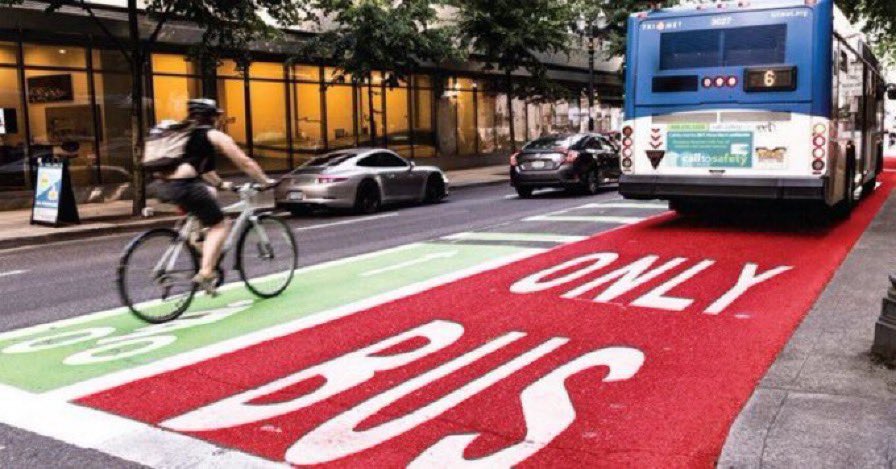 Do u really want to know how your city could transform public transit virtually overnight to dramatically increase ridership? Making transit free MIGHT help but not likely if buses are stuck in car traffic. The answer is to change car lanes to bus-only lanes &amp; increase frequency.