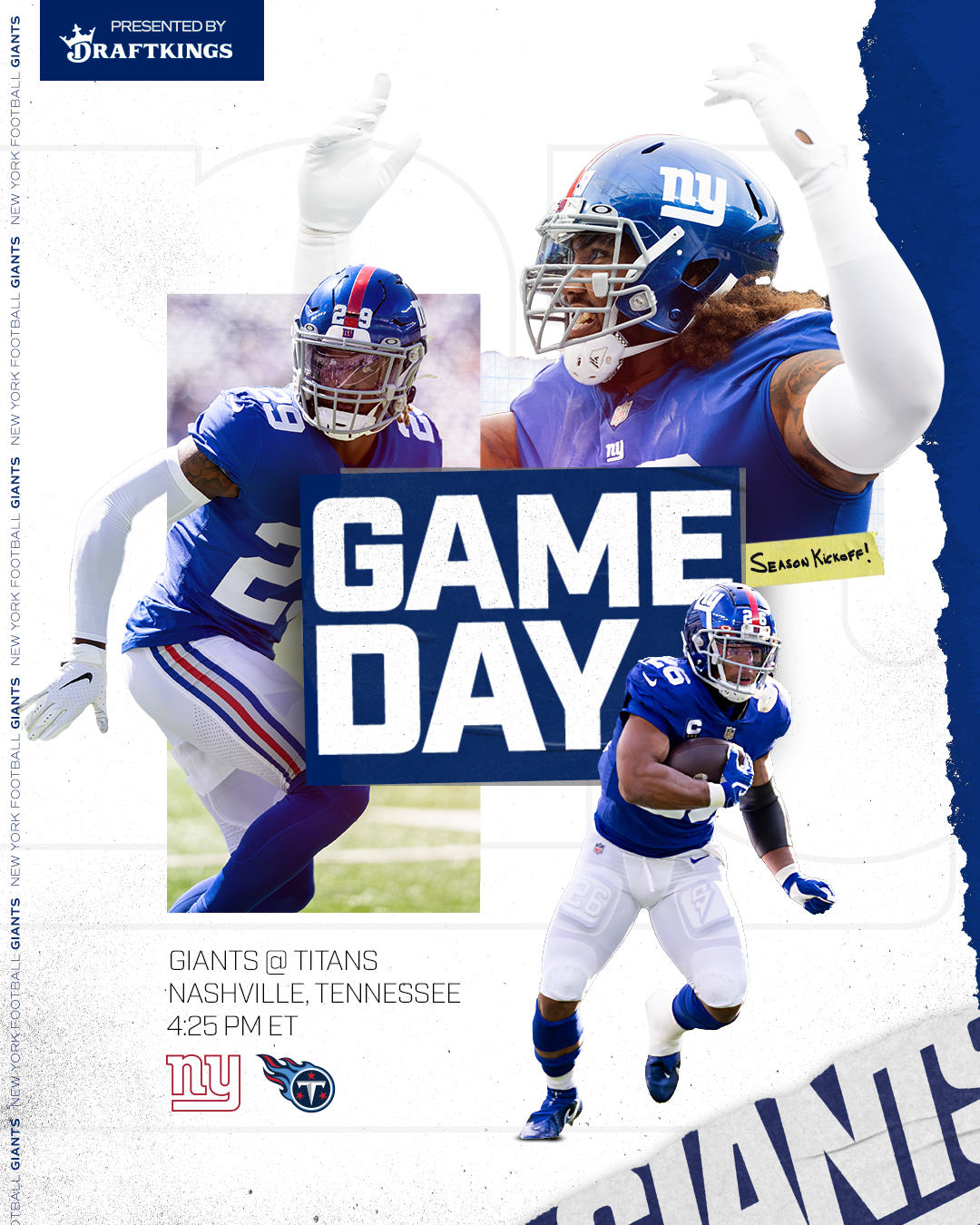 New York Giants on X: Gameday, we've missed you 