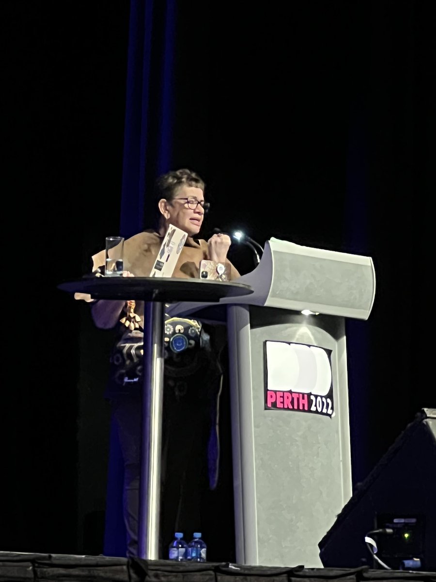 Fantastic moving welcome to country at #dddperth by Robyn Collard!