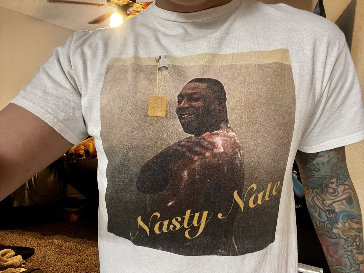 DanTomMMA's tweet photo. Rocking the appropriate attire in honor of the epic #JailMan breakdown on @TheMMAAnalysis podcast earlier this week #UFC279 https://t.co/ozKtO2DVwy