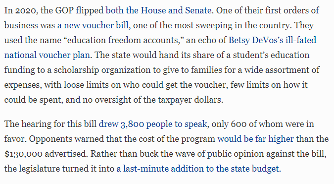 SOSchoolsNH's tweet photo. Remember when people were warning that vouchers were going to cost way more than $130k? We're up to $14.7 million🥴Welp https://t.co/OMUlbgRQ5U #603Moment #NHPolitics #SOSNH https://t.co/gfJMSuw7Se