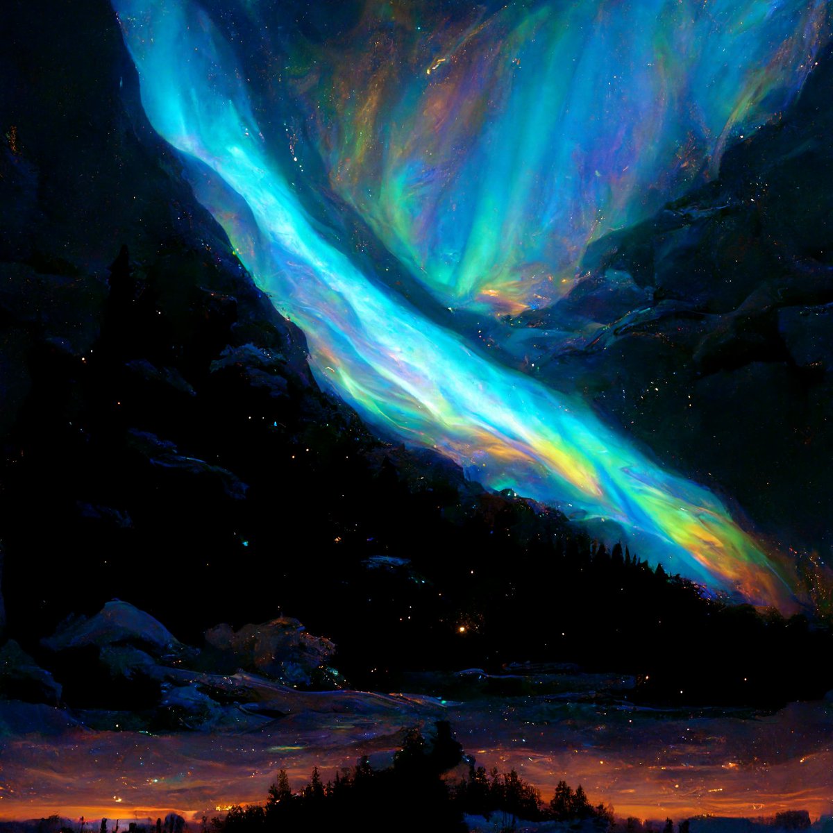 thatweirdo321's tweet image. finally finished my painting 😔 3 years in the making... 🥺🥺