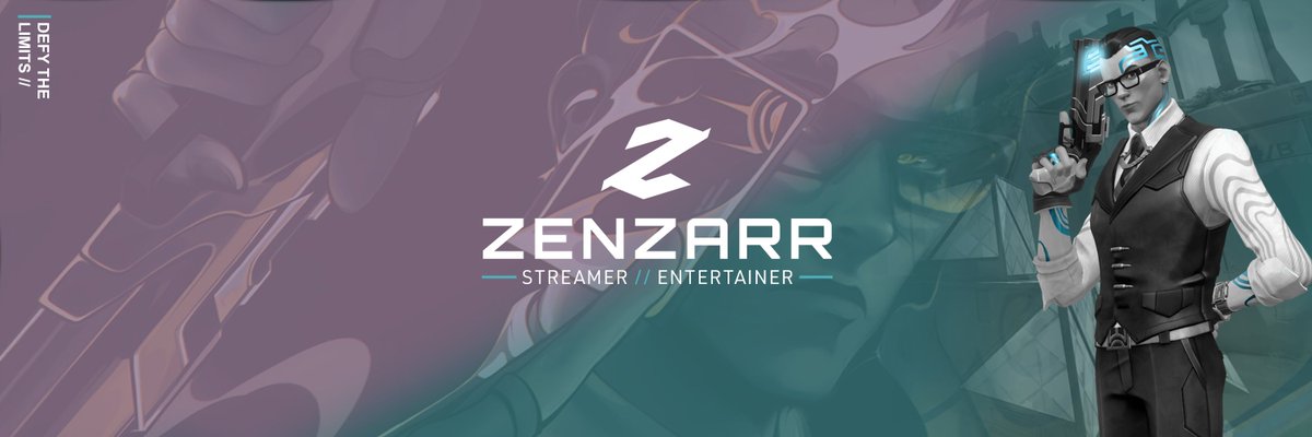 Tonight I went into <a href="/Zenzarr/">Kies - Zenzarr</a>'s stream and asked him 3 questions; Favourite Agent, Favourite Map and Favourite Colour - this I what I made from his answers (using his logo)
