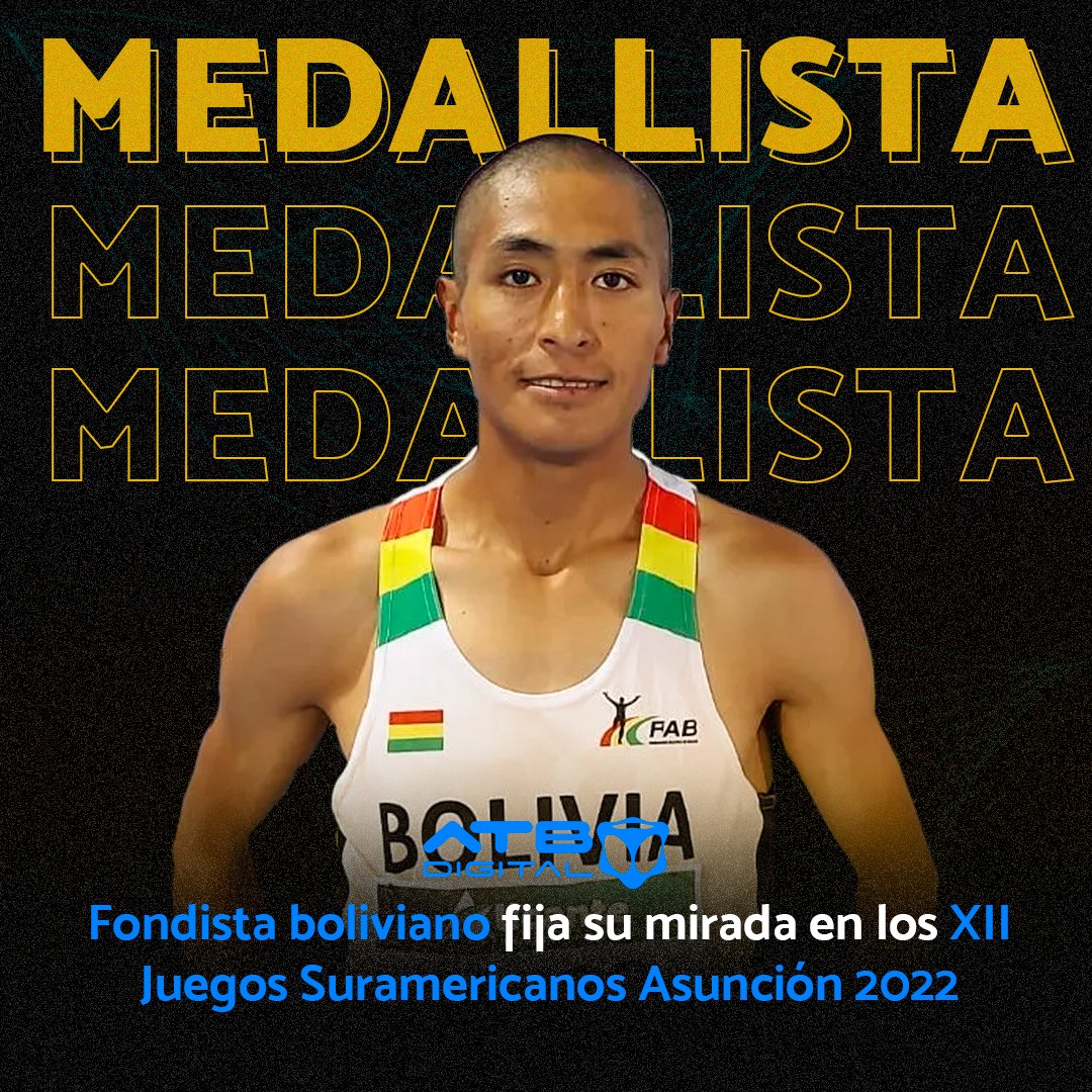 EnConexionbol's tweet photo. #VidalBasco, aseguró que su siguiente objetivo son los XII Juegos Suramericanos Asunción 2022. El fondista recientemente logró la #medalla de oro en la Media Maratón de Medellín, en Colombia.
#ATBDigital
#ATBNoticias
https://t.co/mYlLLwIXFE https://t.co/JIyjQIvraX