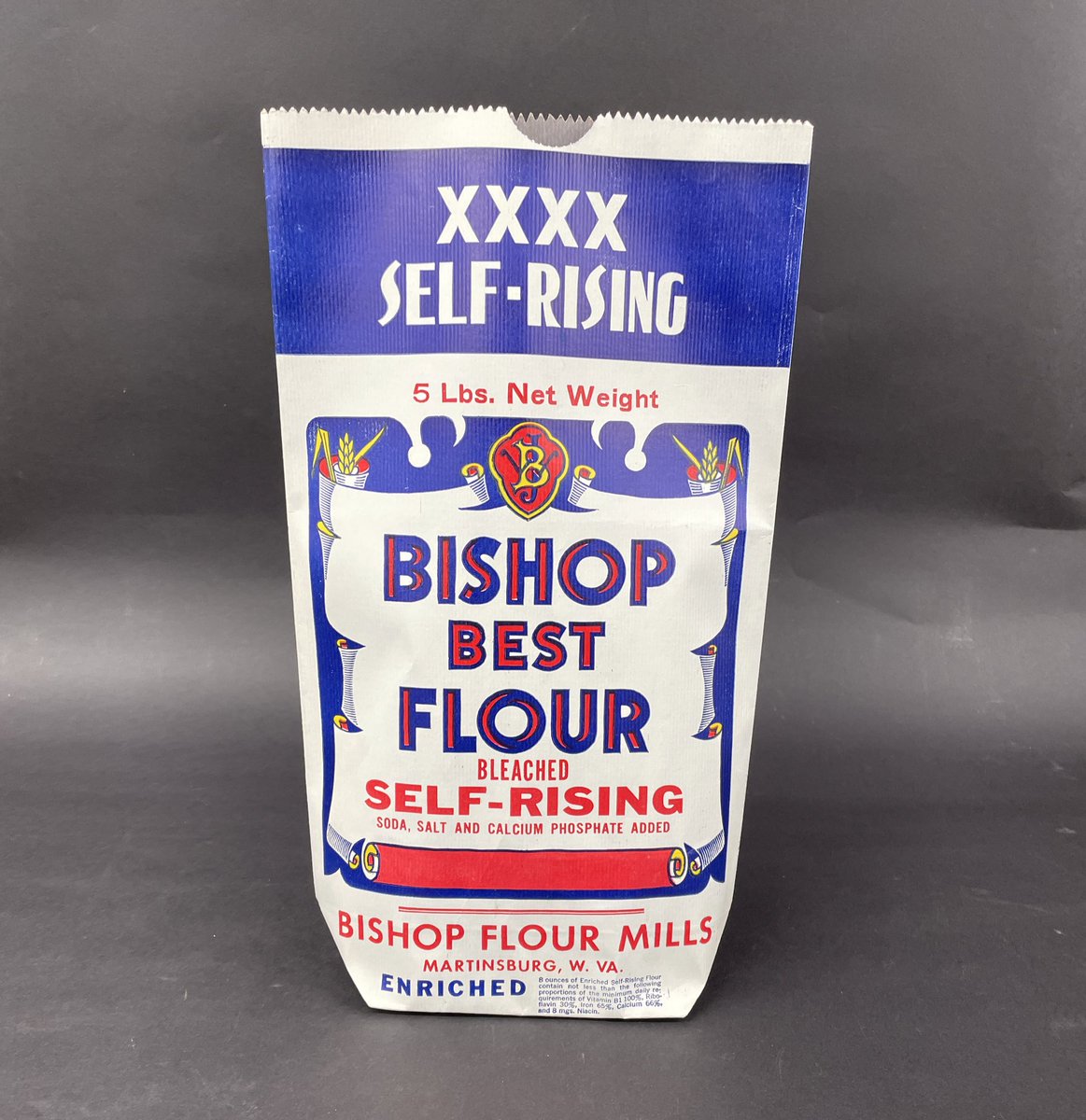 251/365: Self-rising flour was patented in 1845 by Henry Jones. The added ingredients - baking powder and salt - serve as a leavening agent, making the product more airy.