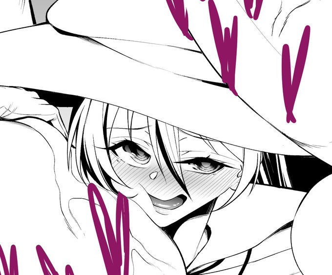 2枚のペン入れベタ終わり 