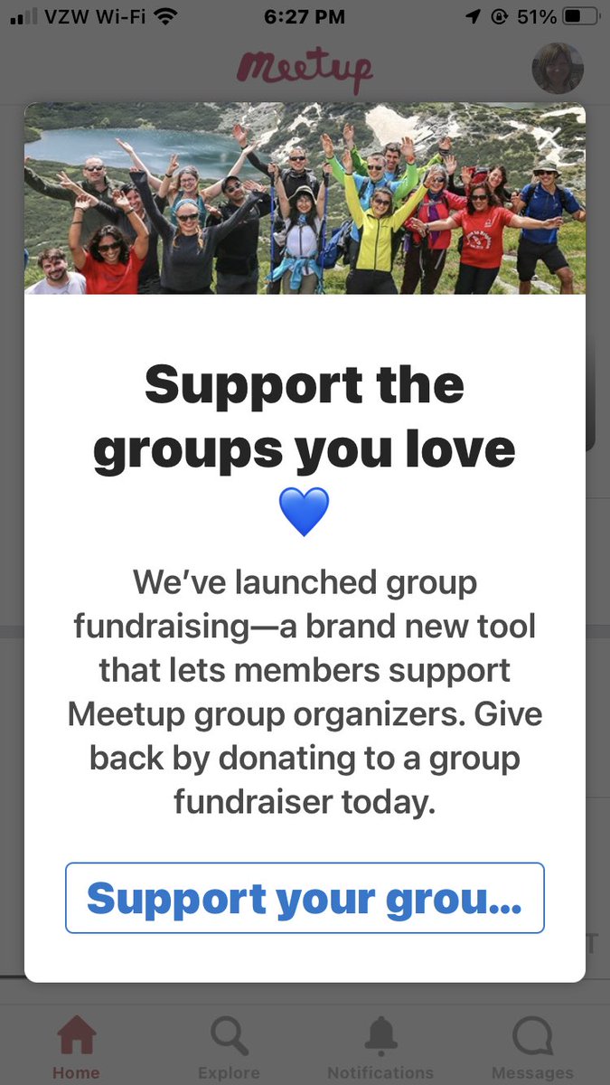 OK <a href="/Meetup/">Meetup</a>! Please give me the agency to say no. The [X] simply isn’t visible on a typical iPhone although it’s  visible in this screen shot. Test much?