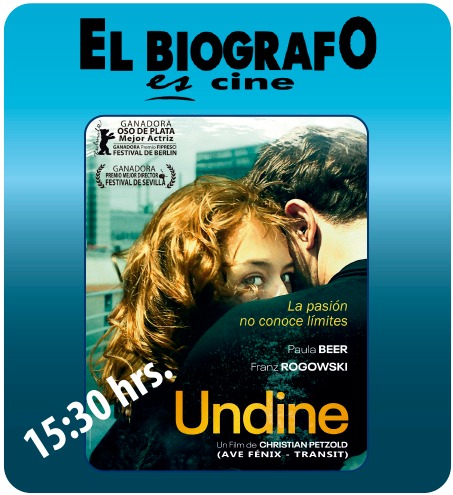 ¡NO te la pierdas!
Esta semana en Cine El Biógrafo 15:30 horas.