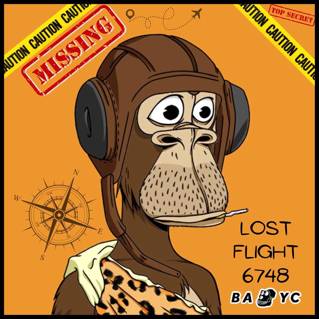 GooseTheBAYC's tweet photo. I crash landed and do not remember who my friends are… #ApeFollowApe

I will follow back those with a @BoredApeYC or a @BoredApeSolClub PFP 🙈❤️ 

#BAYC #BASC #ETH #SOL #SolanaNFTs #NFTs  #NFT #Otherside #APE #NFTCommunity https://t.co/vO6foJZ21m