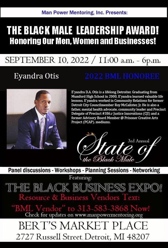 EyandraOtis's tweet photo. Feels good to be honored with other great men and women. #future #blackleadership #Millennial #community #Detroit #hood #mentalhealth #changedman #childsupportreform #AbortionRightsAreHumanRights #BlackTwitter https://t.co/I1hAJFi123