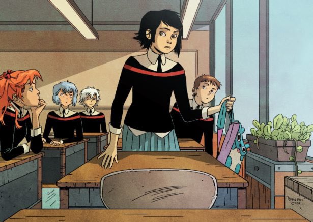 hamtuud's tweet image. thinking about peni parker and how she is actually just femme gerard