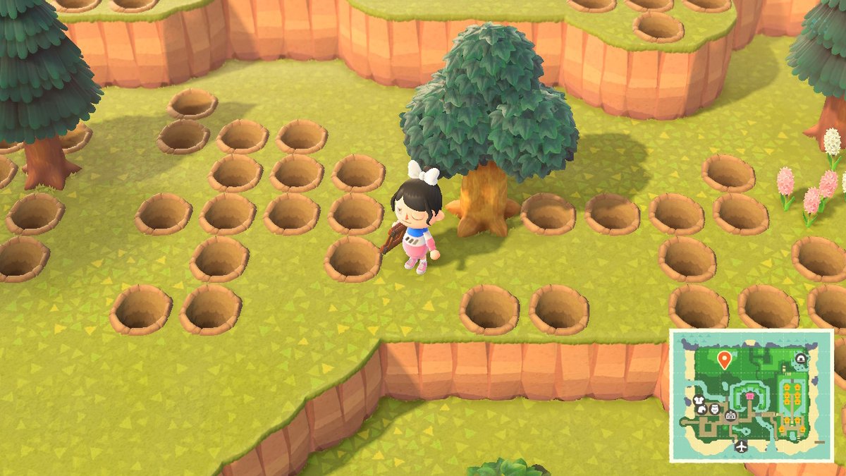 friendorcrow's tweet photo. I've been clearing flowers for hours... #AnimalCrossing #ACNH #NintendoSwitch https://t.co/XVhvEzZrWz