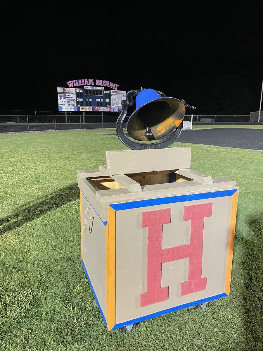 THE BELL IS OURS🔥🔵‼️🏈🔥 #WeAreHeritage