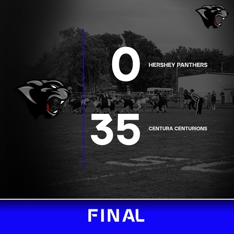 Final from Centura…The Panthers will be back home next Friday when they host Holyoke starting at 7:00 PM. Time to respond and refocus on the Dragons!! #nebpreps <a href="/nsaahome/">NSAA</a>
