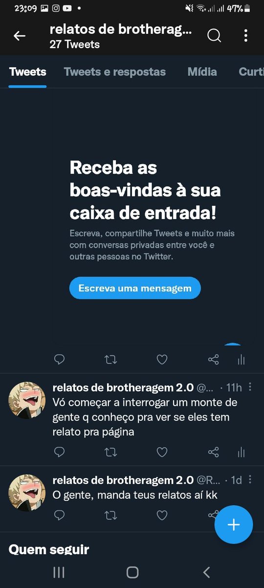 RelatosDeYags's tweet photo. Meus estágios de tristeza foi algo lindo. https://t.co/dhOYtSlITF