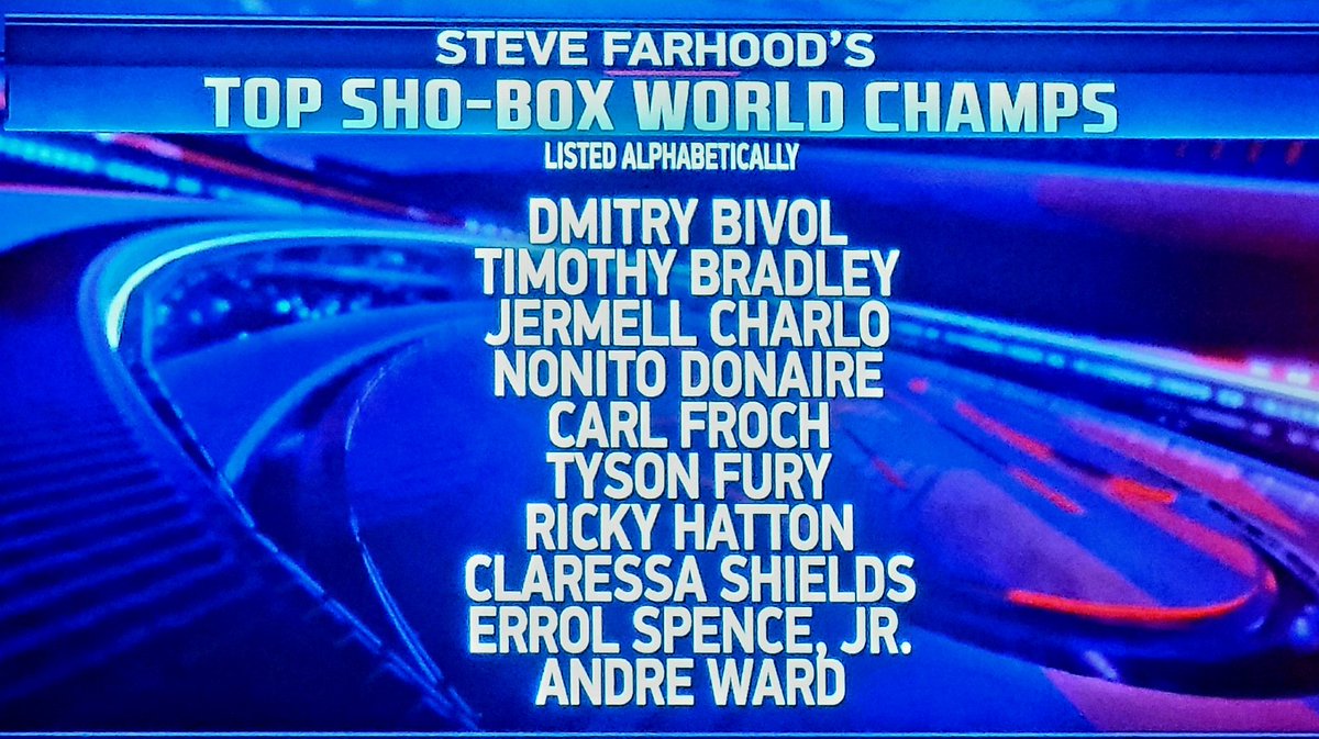 StephenEspinoza's tweet image. 85 #ShoBox fighters - and counting - went on to become world champions.

The best development series in boxing.