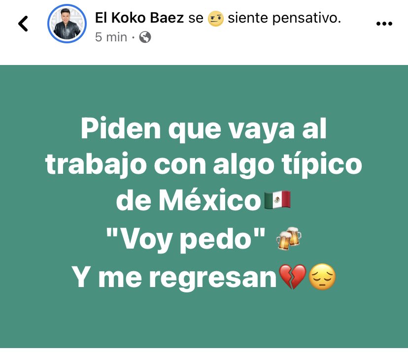 ElKokoComadre's tweet photo. Chale‼️💔🍻🇲🇽 https://t.co/uQkWSYKYTI