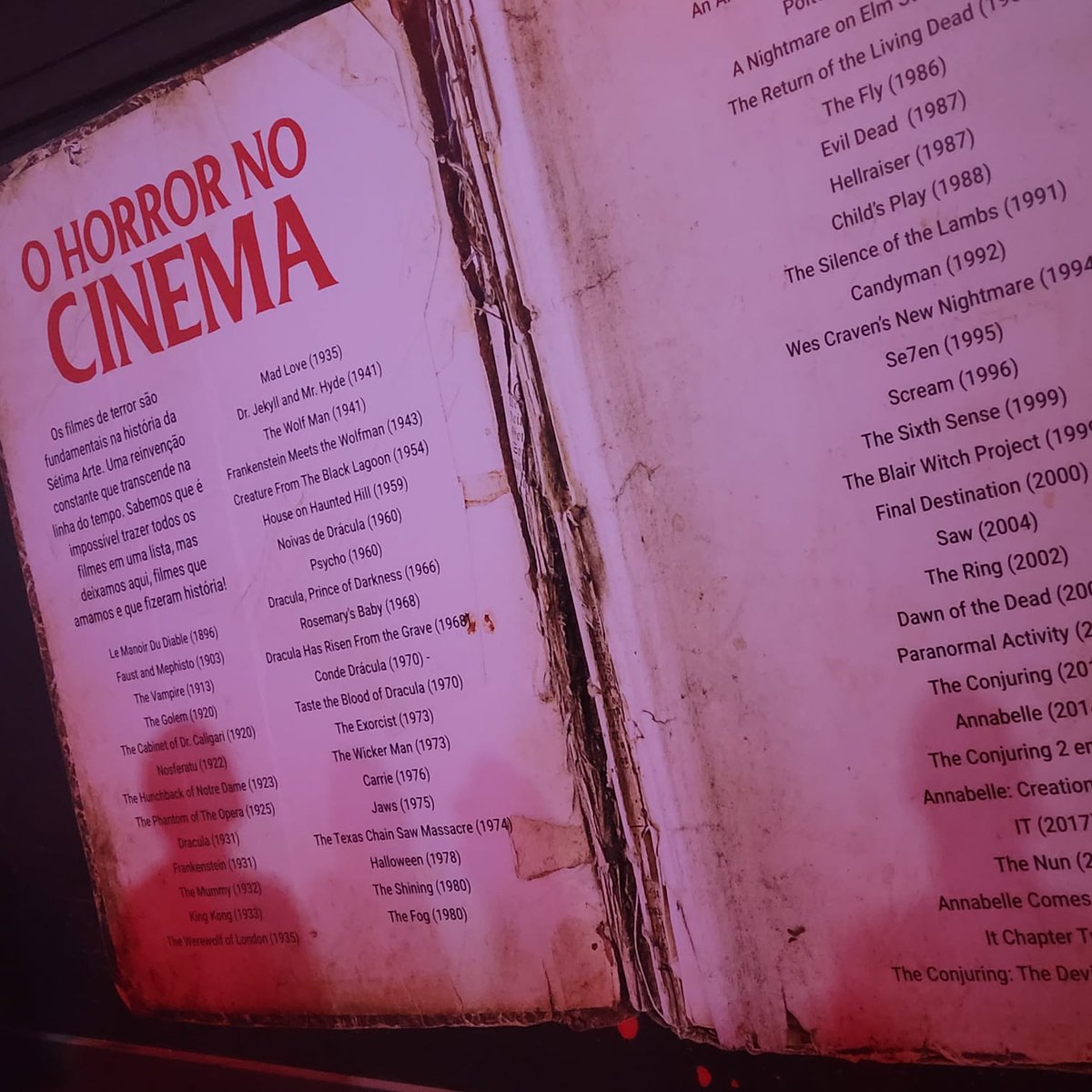 SuspiroArrepio's tweet photo. Visitamos o @ParqueDoTerror
Leia aqui https://t.co/BIyZMKWfi5
#ParqueDoTerror #WarnerPictures #warnerbros #suspiroearrepio https://t.co/ZXnGqjn54a
