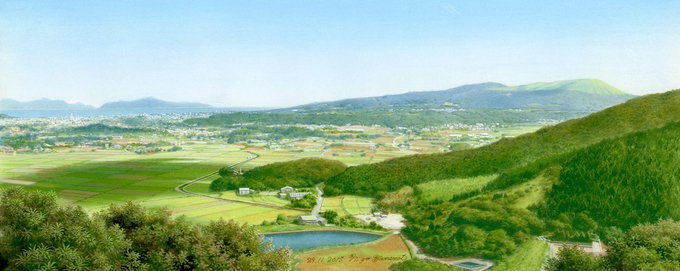 故郷の風景のtwitterイラスト検索結果