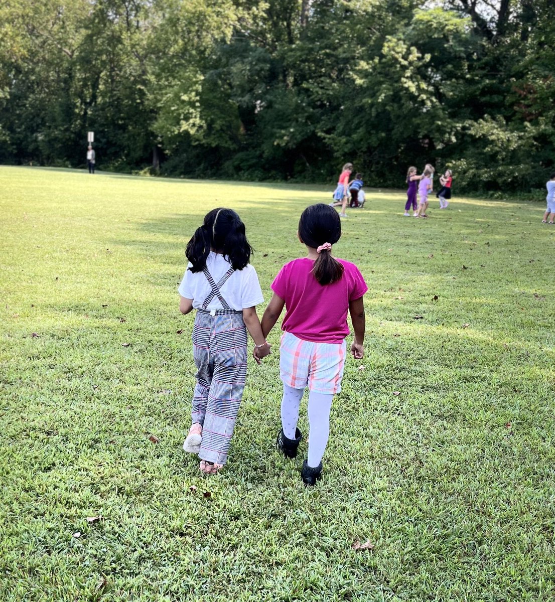 Recess with friends on a beautiful Friday <a href="/TimberLaneES/">Timber Lane ES</a>